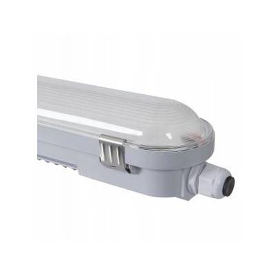 Hermetic luminaire MAH PRO 38W 12R-NW max 6100lm 4000K neutral color IP65 IK08 1200/75mm PC/PC 5 years bustle 38140
