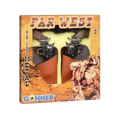 GONHER Cowboy revolver set, metal GONHER 147/0
