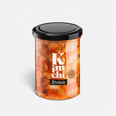 ŽIVINA Kimchi shiitake 400 g – Zboží Dáma ŽIVINA Kimchi shiitake 400 g – Zboží Dáma