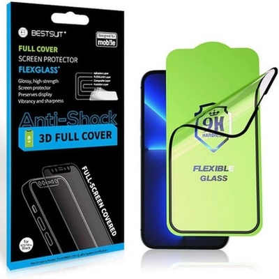 BestSuit Удароустойчив Протектор за iPhone 16 Pro Max, Bestsuit Flexible 5D Glass, Прозрачен (5903396315220)