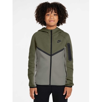 Nike Суитшърт b nsw tch flc fz - pd