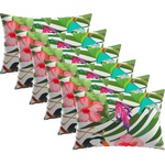 vidaXL Калъфка за възглавница 6 pcs HEERLEN Черно 50 x 75 cm Полиестер (911714)