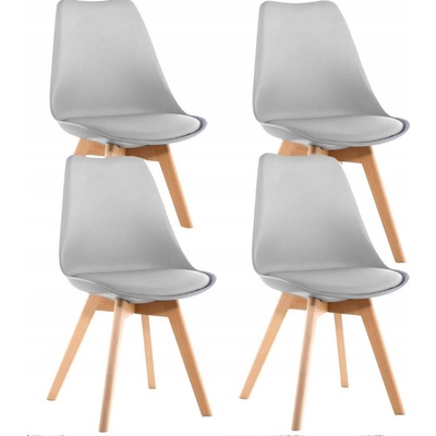 Trendie Julie světle šedé 4 ks