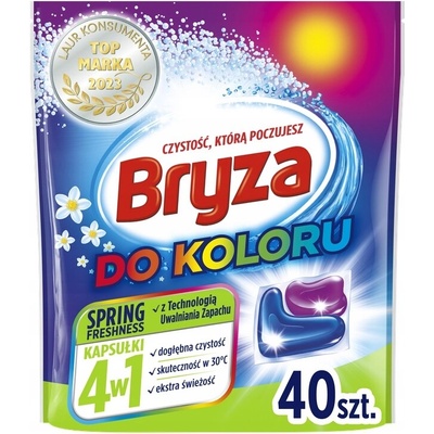 Bryza 4v1 prací kapsle Color 40 PD