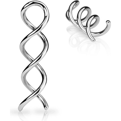 Šperky eshop piercing do ucha spirála DNA C9.4