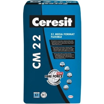 CERESIT CM 22 Mega Format Flexible lepidlo 25 kg šedé