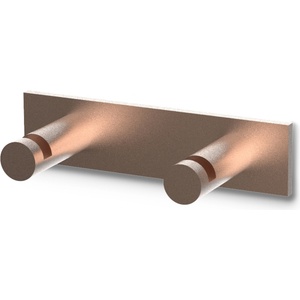 DECOR WALTHER Кука за кърпа Mikado Frame двойна с PVD покритие бронз (0524115)