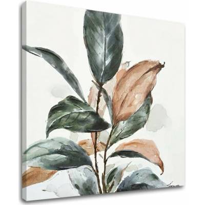 Obraz na plátne LISTY - 50x50 cm