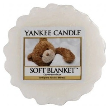 Yankee Candle vonný vosk do aroma lampy Soft Blanket 22 g