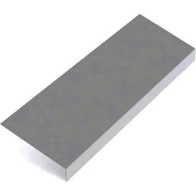 Podkladní okapnice r.š.125mm pozink lakovaný RAL 7037 prachová šedá s folií dl.2m