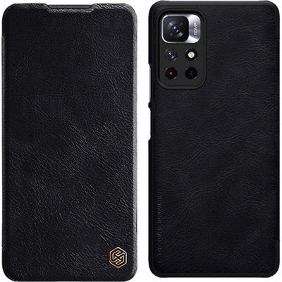 Nillkin Калъф Nillkin Qin Book за Xiaomi Note 11 5G , Черен (6902048234932)