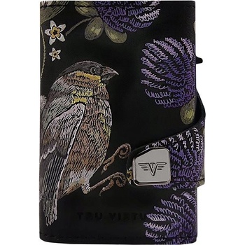 Tru Virtu Wallet Click & Slide SE 3D Bird & Clover Tita