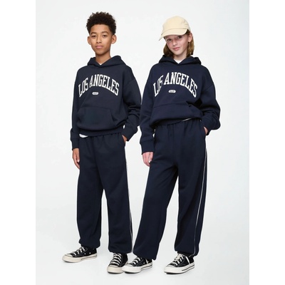 Detské tepláky Baggy Unisex Tmavomodrá