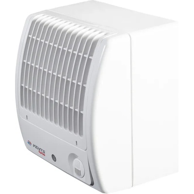 Vents Вентилатор с по-високо налягане, възвратен клапан, филтър и таймер Ø 100 мм, по-висока мощност (4176)