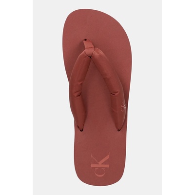 Calvin Klein Jeans Джапанки Calvin Klein Jeans BEACH SANDAL FLATFORM TTXR SATIN в розово с платформа YW0YW01723 (YW0YW01723)