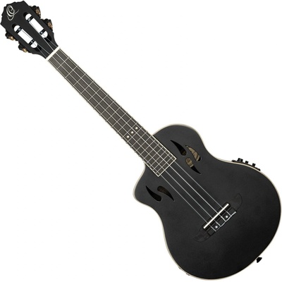 Ortega Guitars RTPS-U-SBK-L Satin Black Тенор укулеле (RTPS-U-SBK-L)