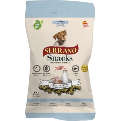 MEDITERRANEAN NATURAL Serrano Snac x Puppy 100 g