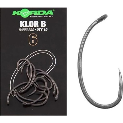 Korda Klor Hook Barbed vel.2 10 ks