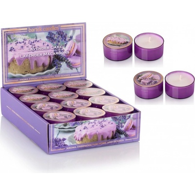 Bartek Candles Piccolo Lavender Cake 40 g