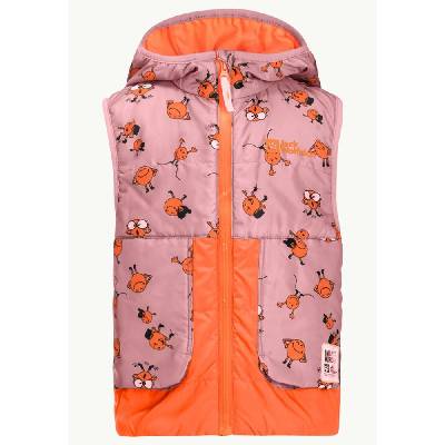 Jack Wolfskin Dětská vesta Jack Wolfskin Smileyworld Icon water lily