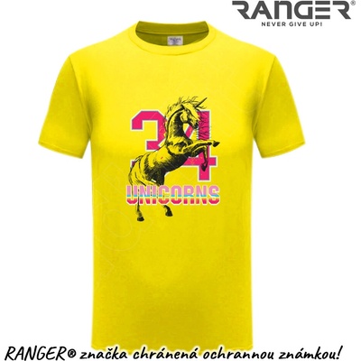 Tričko Ranger Unicorns Žltá