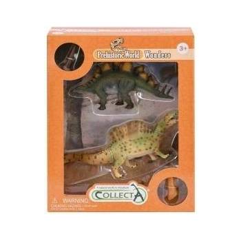 CollectA Dinosaurs Spinosaurus and Stegosaurus Figurine