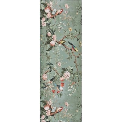 Universal Светлозелена пътека подходяща за пране 52x100 cm Ricci Monet - Universal (51061)