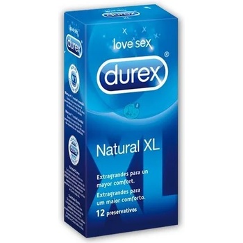 Image 1 of Durex - durex condoms Презервативи размер xl durex natural 12 броя