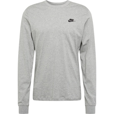 Nike Sportswear Тениска 'Club' сиво, размер L