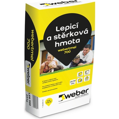 WEBER Tmel 700 stěrková hmota 25 kg – Zbozi.Blesk.cz