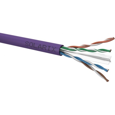 Solarix 26000021 UTP 4x2x0,5 CAT6 LSOH, cívka, 500m