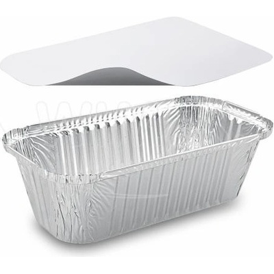 Wimex Miska ALU hranatá 252 x 132 x 70 mm 1500ml + viečko 5 sád