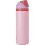 owala FreeSip Insulated Stainless Steel Drinking Bottle with Straw, 710ml - BPA Free, Ideal for Sports, Fitness, Outdoors and Travel, Angle Food Cake - C08141