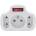 Solight 3 Plug Switch (SL0637)