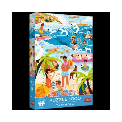 Trefl The Art of Colour W Wakacyjnym Ferworze 1000 dielov