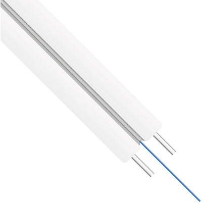 DeTech Оптичен кабел DeTech, FTTH, 1 core, Indoor, 2000m, White - 18415 (DE-18415)