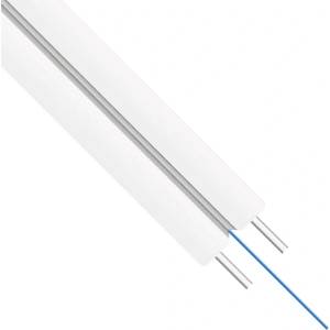 DeTech Оптичен кабел DeTech, FTTH, 1 core, Indoor, 2000m, White - 18415 (DE-18415)