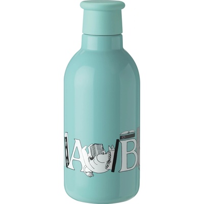 Rig Tig Termofľaša MOOMIN ABC 500 ml tyrkysová nerezová oceľ