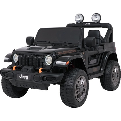Ramiz Jeep Wrangler Rubicon Lift 4x4, 24V Elektrické autíčko čierná