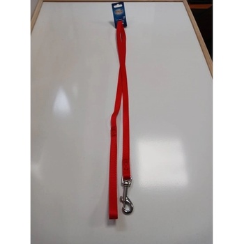 Anipro - Модерен повод за кучета 1.5/120 см от полипропиленова лента, червен