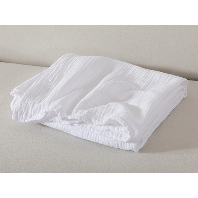 XPOSE Mušelínové pleny Premium bílé 30x30 cm Mušelín 3ks