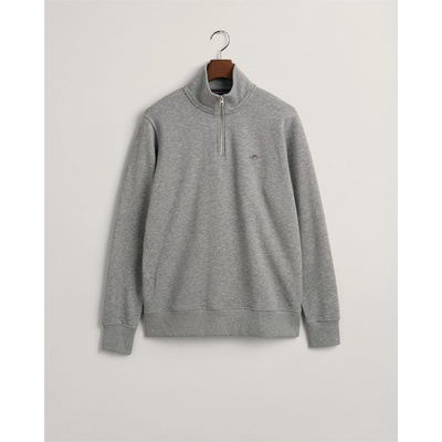 Gant Блуза Gant Shield Half-Zip Sweatshirt - Grey 093
