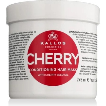 Kallos Cherry хидратираща маска за суха коса 275 ml за жени