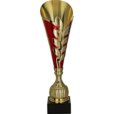 Pohár plastový zlato červený Výška: 43,5 cm