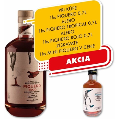 Piquero Rojo 40% 0,7 l (čistá fľaša)