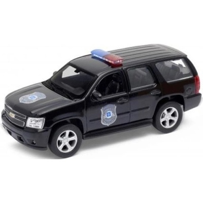 Welly 2008 Chevrolet Tahoe Police Čierná 1:34