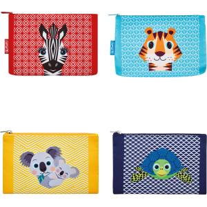 Herlitz Плосък несесер Herlitz - Cute Animals, асортимент (50038541)