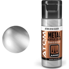 AMMO by MIG Jimenez ATOM METALLIC COLOR Silver 20ml