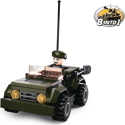 Sluban B0587F ARMY DŽÍP