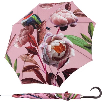 Doppler 12019-108-31 Elegance Boheme Splendid dámský luxusní deštník s potiskem květů pivoňky vícebarevný